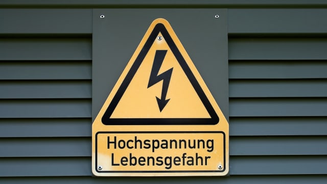 Achtung-Schild Achtung-Schild