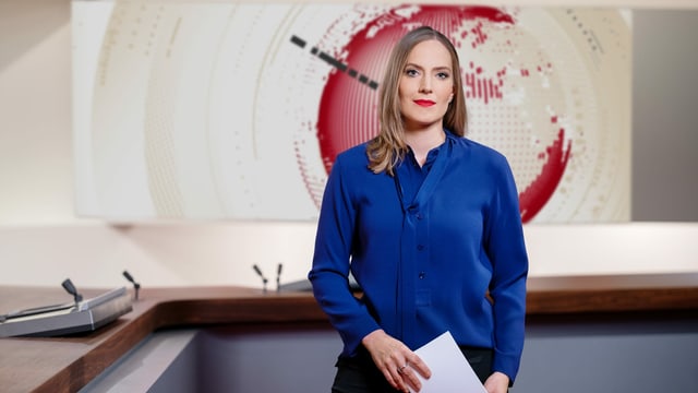 Franziska Egli, Moderatorin «10vor10» Franziska Egli, Moderatorin «10vor10»