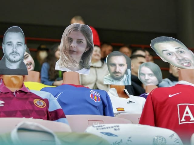 Fan-Puppen in Weissrussland