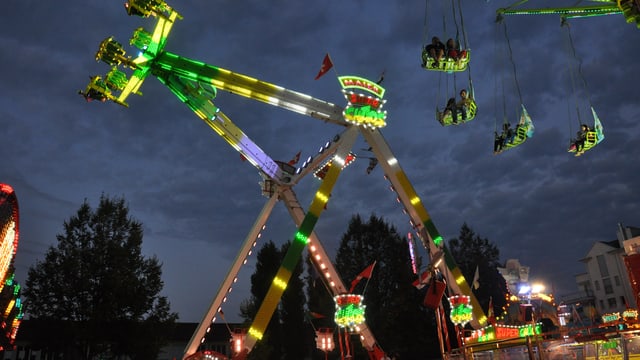 Bahn auf der Herbstmesse Bahn auf der Herbstmesse