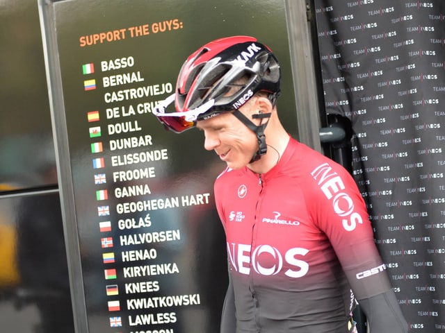 Chris Froome. Chris Froome.