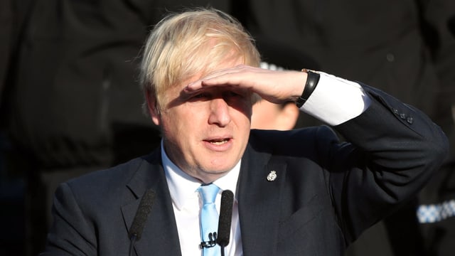 Johnson mit seinem No-Deal-Brexit steckt in der Klemme