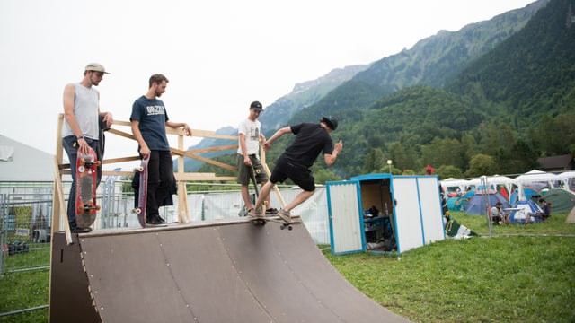 Skaterampe am Greenfield