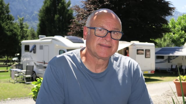 Georges Zehntner vom Camping Alpenblick in Unterseen Georges Zehntner vom Camping Alpenblick in Unterseen