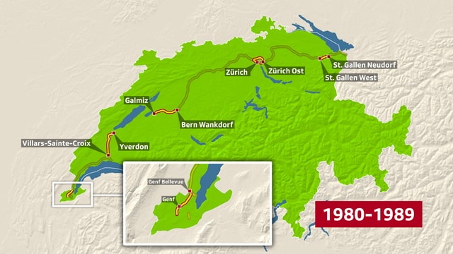 Wissen tanken - Der Bau der A1 - Autobahn A1 - SRF