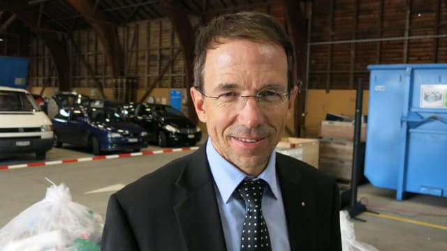 Martin Zumstein, Geschäftsführer des Abfallverbandes REAL. Martin Zumstein, Geschäftsführer des Abfallverbandes REAL.