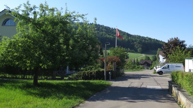 Eine weitere noch namenlose Strasse in Dickbuch Eine weitere noch namenlose Strasse in Dickbuch