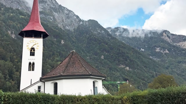 Die Kirche von Seedorf im Kanton Uri. Die Kirche von Seedorf im Kanton Uri.