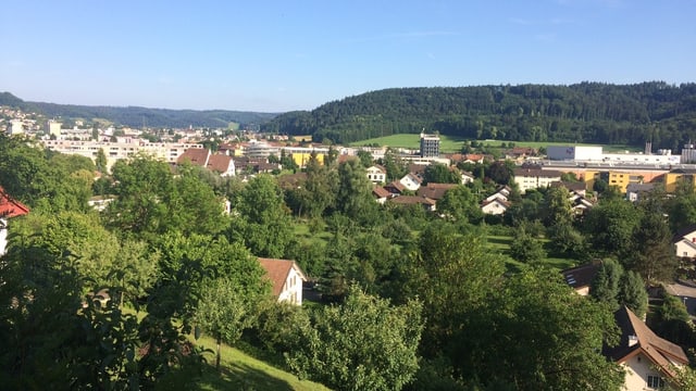 Ausblick über Suhr Ausblick über Suhr