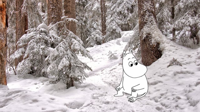 Mumin im Schnee Mumin im Schnee