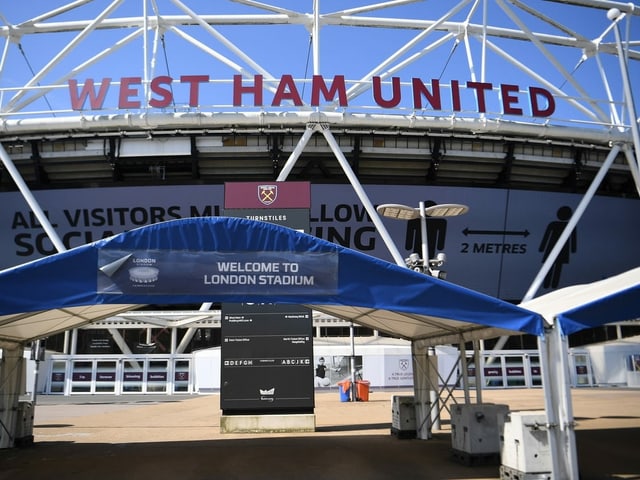 Stadion von West Ham United Stadion von West Ham United