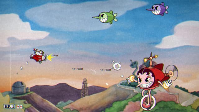 Cuphead vs. Hilda Berg Cuphead vs. Hilda Berg