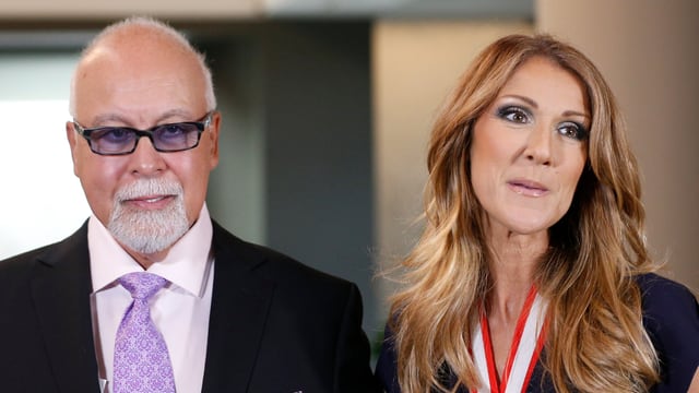 René Angélil und Céline Dion. René Angélil und Céline Dion.