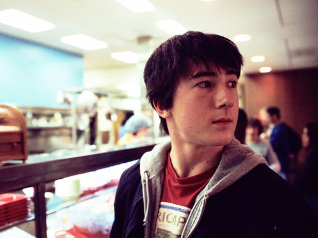Alex Frost in «Elephant». Alex Frost in «Elephant».