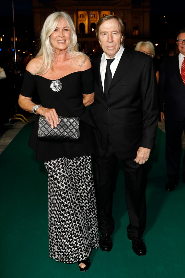 Guenter Netzer mit Ehefrau Elvira Lang Netzer