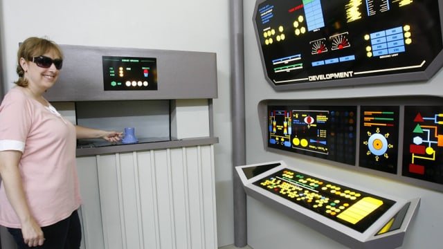 Ein Replikator aus «Star Trek» in einem privaten Science-Fiction-Museum. Ein Replikator aus «Star Trek» in einem privaten Science-Fiction-Museum.