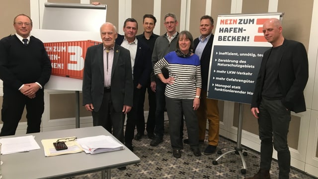 Komitee vor Präsentation Komitee vor Präsentation
