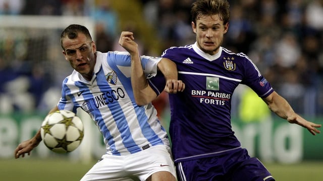 Die Auftritte von Malaga in der Champions League (hier gegen Anderlecht) sind für ein Jahr passé. Die Auftritte von Malaga in der Champions League (hier gegen Anderlecht) sind für ein Jahr passé.