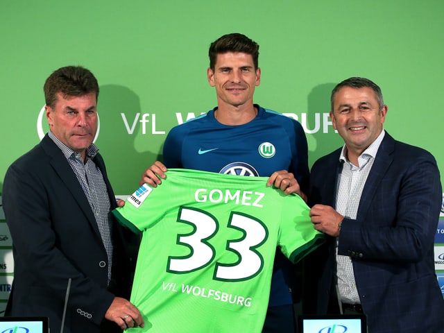 Gomez präsentiert sein neues Dress