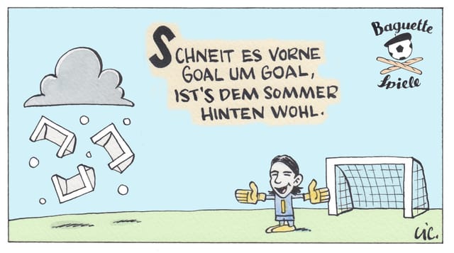 Zeichnung von Yann Sommer.