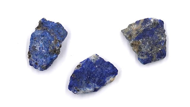 Drei blaue Edelsteine Drei blaue Edelsteine