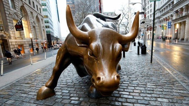 Der «Charging Bull» an der Wall Street