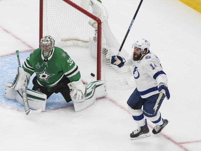 Szene aus einem NHL-Spiel Szene aus einem NHL-Spiel