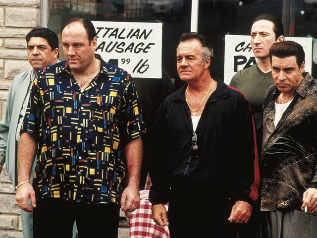 Filmstill aus der HBO-Serie «The Sopranos». Filmstill aus der HBO-Serie «The Sopranos».