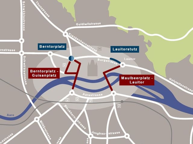 Baustellenplan Thun Baustellenplan Thun