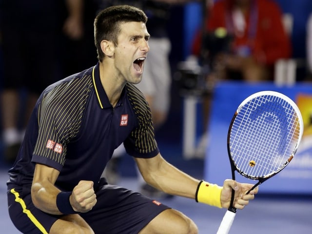 Djokovic 2013 in Melbourne