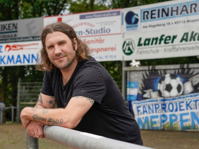 Frings im Stadion von Meppen