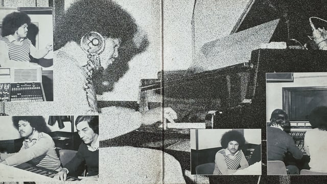 Fotos vom Innersleeve der Platte «Owed To Myself» von Charles Hilton Brown Fotos vom Innersleeve der Platte «Owed To Myself» von Charles Hilton Brown