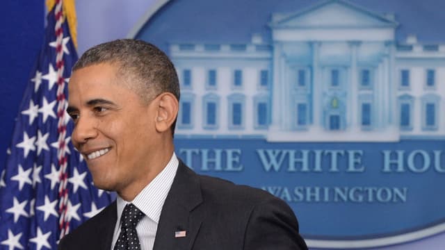 Porträt von Barack Obama. Porträt von Barack Obama.