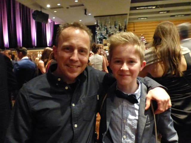 Joshua Broger mit Fabien Rohrer