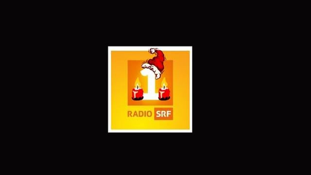 Grafik vom SRF 1-Logo mit Klausenmütze und Kerzen.