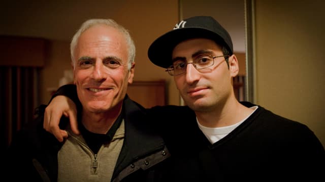 Filmemacher Ray Klonsky (rechts) und sein Vater Ken Filmemacher Ray Klonsky (rechts) und sein Vater Ken
