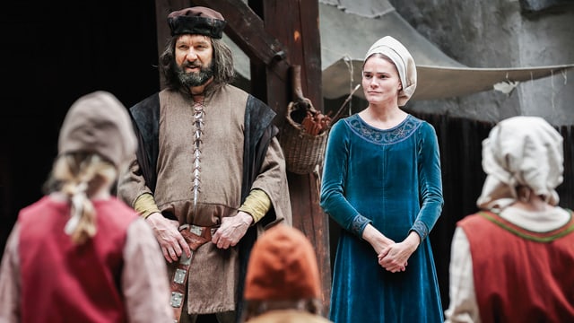 Die Frau Werner Stauffachers (Michael Neuenschwander), Hanna Stauffacher, wird von Sandra Utzinger gespielt. Die Frau Werner Stauffachers (Michael Neuenschwander), Hanna Stauffacher, wird von Sandra Utzinger gespielt.