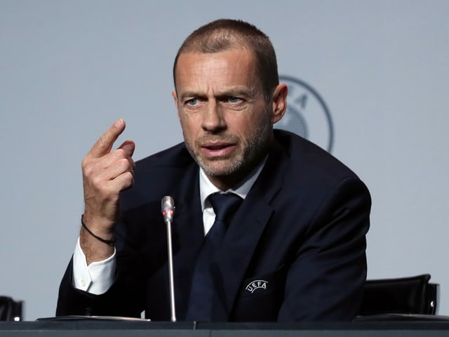 Uefa-Präsident Aleksander Ceferin Uefa-Präsident Aleksander Ceferin