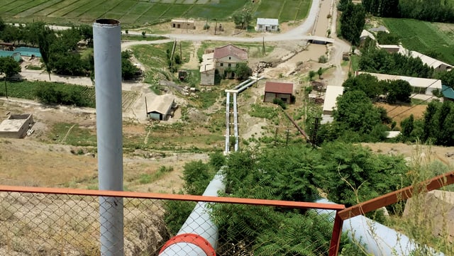 Blick auf eine Pipeline Blick auf eine Pipeline
