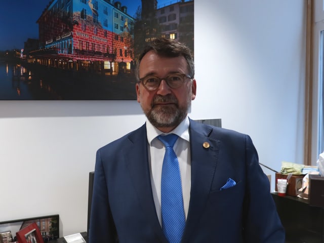 Jörg Arnold, Direktor des Hotels Jörg Arnold, Direktor des Hotels