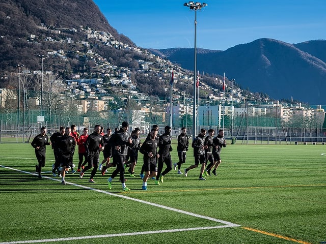 Ein Spieler des FC Lugano wurde positiv getestet. Ein Spieler des FC Lugano wurde positiv getestet.