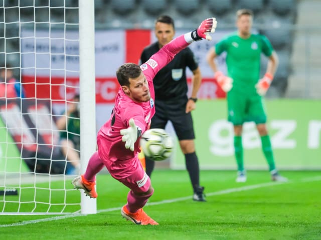 Der neue FCL-Keeper Marius Müller. Der neue FCL-Keeper Marius Müller.