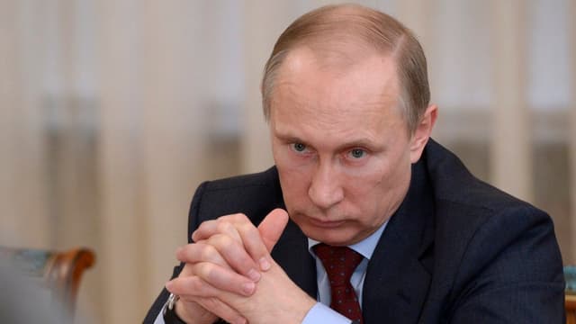 Porträt von Wladimir Putin. Porträt von Wladimir Putin.