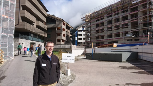 Franz Xaver Simmen, il directur general da la Andermatt Swiss Alps. Franz Xaver Simmen, il directur general da la Andermatt Swiss Alps.