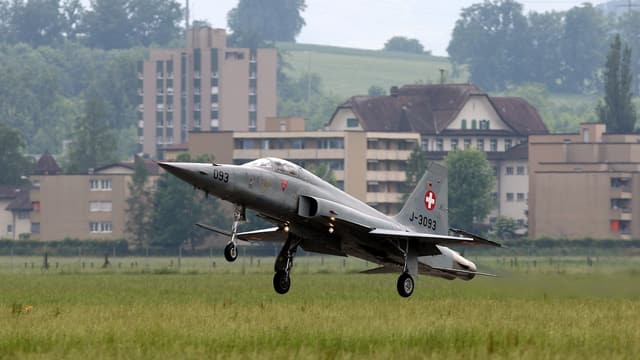 Archiv: Armee will Tiger-Jets und Patrouille Suisse stilllegen