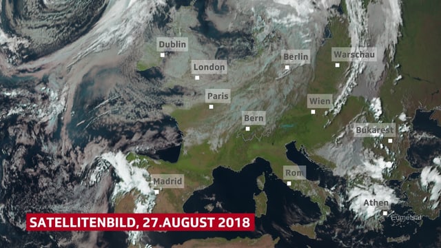 Satellitenbild sichtbarer Bereich Satellitenbild sichtbarer Bereich