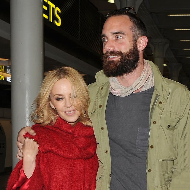 Joshua Sasse und Kylie Minogue Joshua Sasse und Kylie Minogue