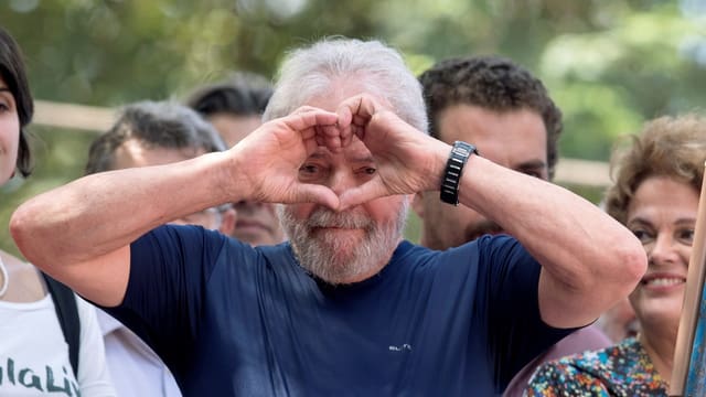 Brasiliens Ex-Präsident Lula da Silva Brasiliens Ex-Präsident Lula da Silva