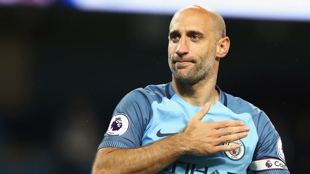 Pablo Zabaleta verlässt Manchester City in Richtung West Ham. Pablo Zabaleta verlässt Manchester City in Richtung West Ham.