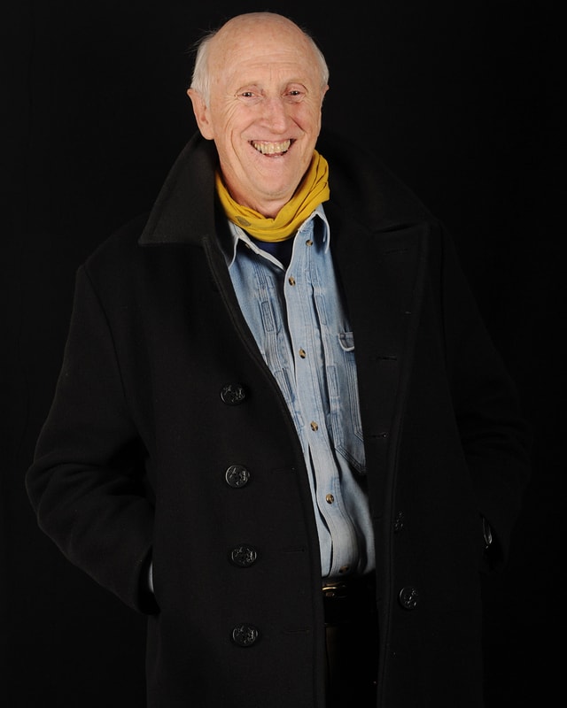 Ein Porträt von Stewart Brand. Ein Porträt von Stewart Brand.